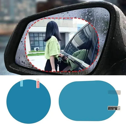 Car Rainproof Film Anti Fog Car Sticker Car Mirror Window Clear Film Rain Proof Waterproof Film Auto Sticker Accessories