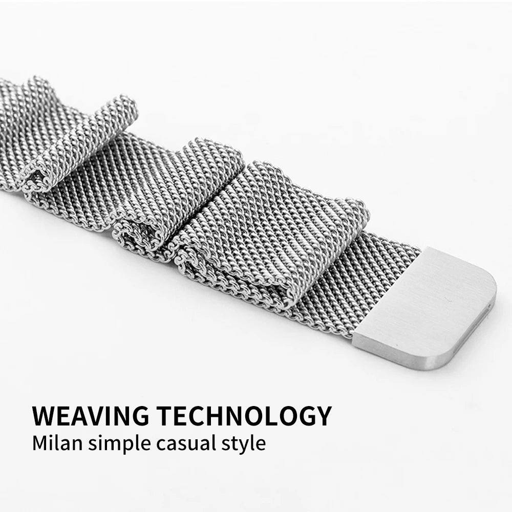 Milanese Armband für Apple Watch – Für Ultra 2, Series 1-9, 38mm bis 49mm, Armband für iWatch