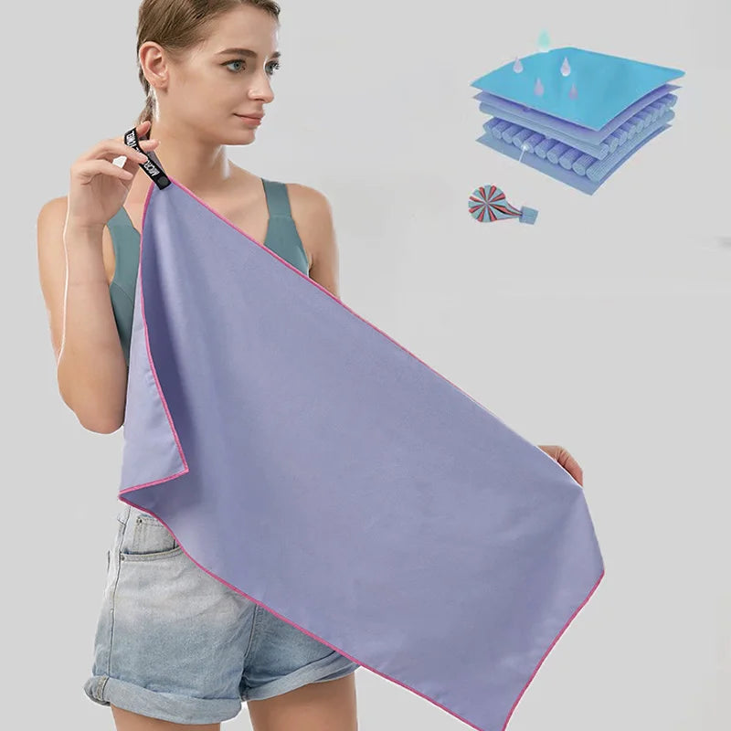 Sports Towel 40X80/76X152CM Outdoor Quick Dry Microfiber Gym Travel Camping Fitness Jogging Swimming Yoga Golf Beach Towel