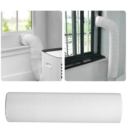 Air Conditioner Window Baffle Kit Portable Mobile Air Conditioning Exhaust Hose Kit Lightweight Accessories for Home Office Part