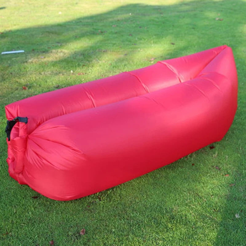 Tragbares aufblasbares Sofa - Outdoor, Strand, Camping, Einzelschlafsack