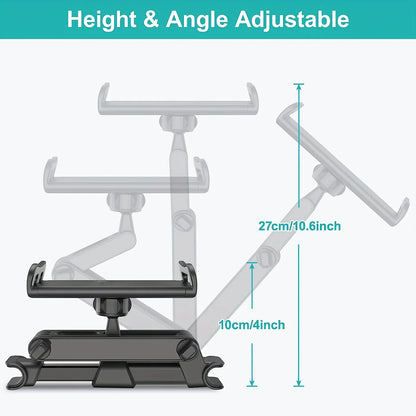 Auto-Tablet-Halter, Kopfstützen-Tablet-Halterung, kompatibel mit iPad Air, Mini und anderen Geräten von 4,7 bis 12,9 Zoll