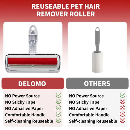 Pet Hair Remover Roller - Selbstreinigend, Effizient für Möbel