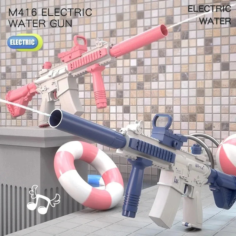 M416 electric water gun fully automatic shooting toy beach outdoor entertainment children's and adult gifts