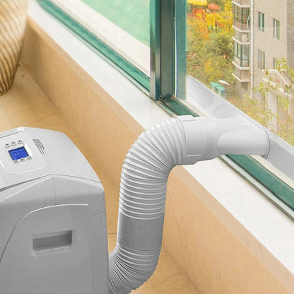 Air Conditioner Window Baffle Kit Portable Mobile Air Conditioning Exhaust Hose Kit Lightweight Accessories for Home Office Part